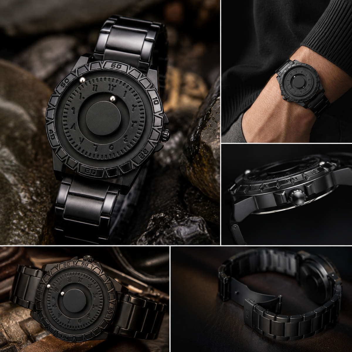VILANTE Orbis Collection – Magnetic Ball Edition (Arabic Dial)