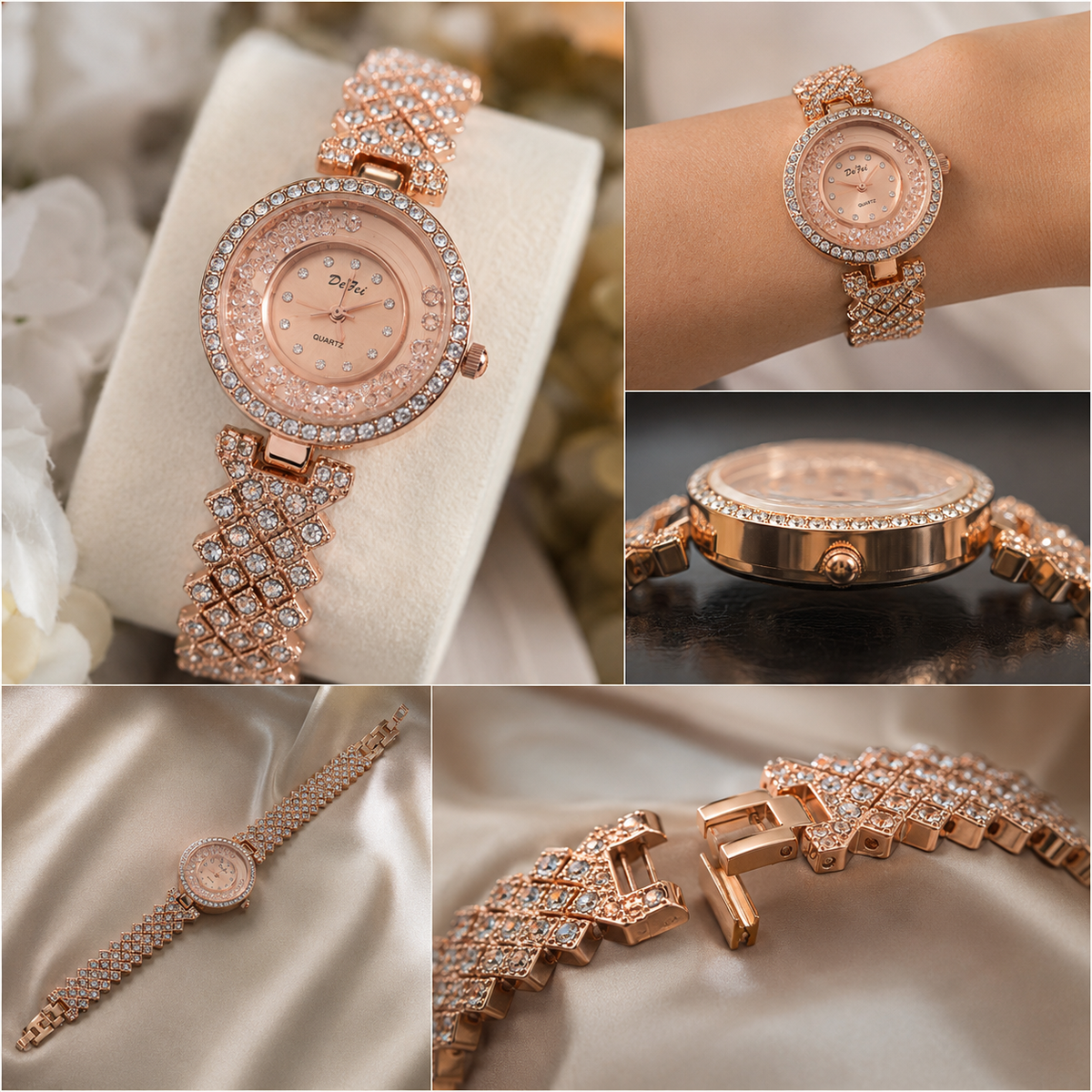 Vilante Rose Gold Watch