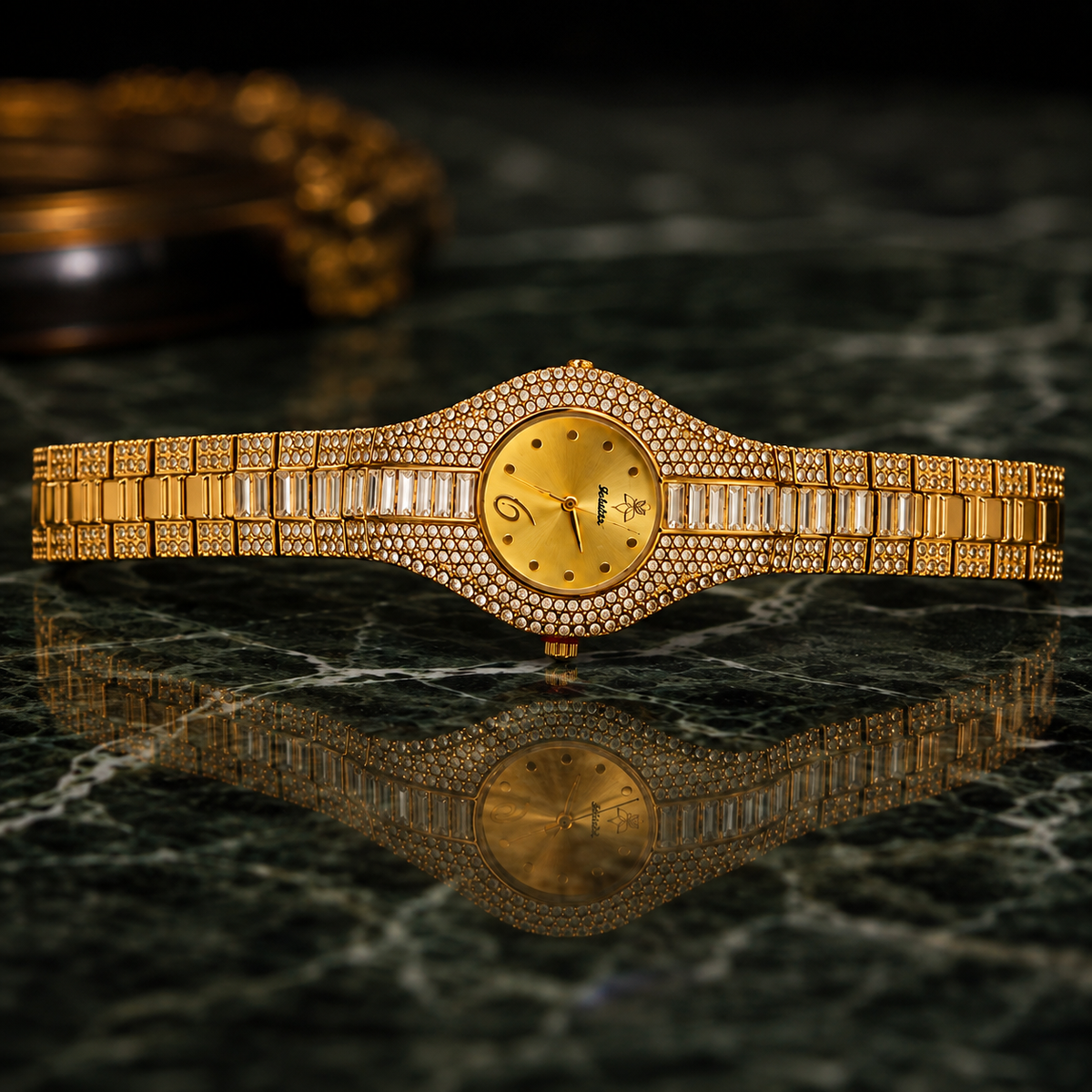 Vilante- Women’s Luxe Gold mommy Watch