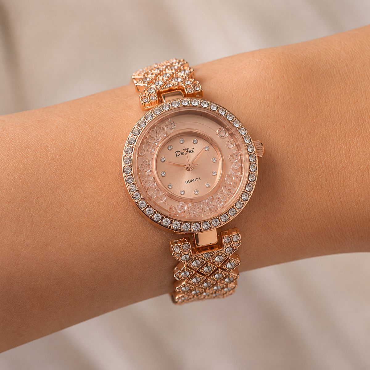 Vilante Rose Gold Watch