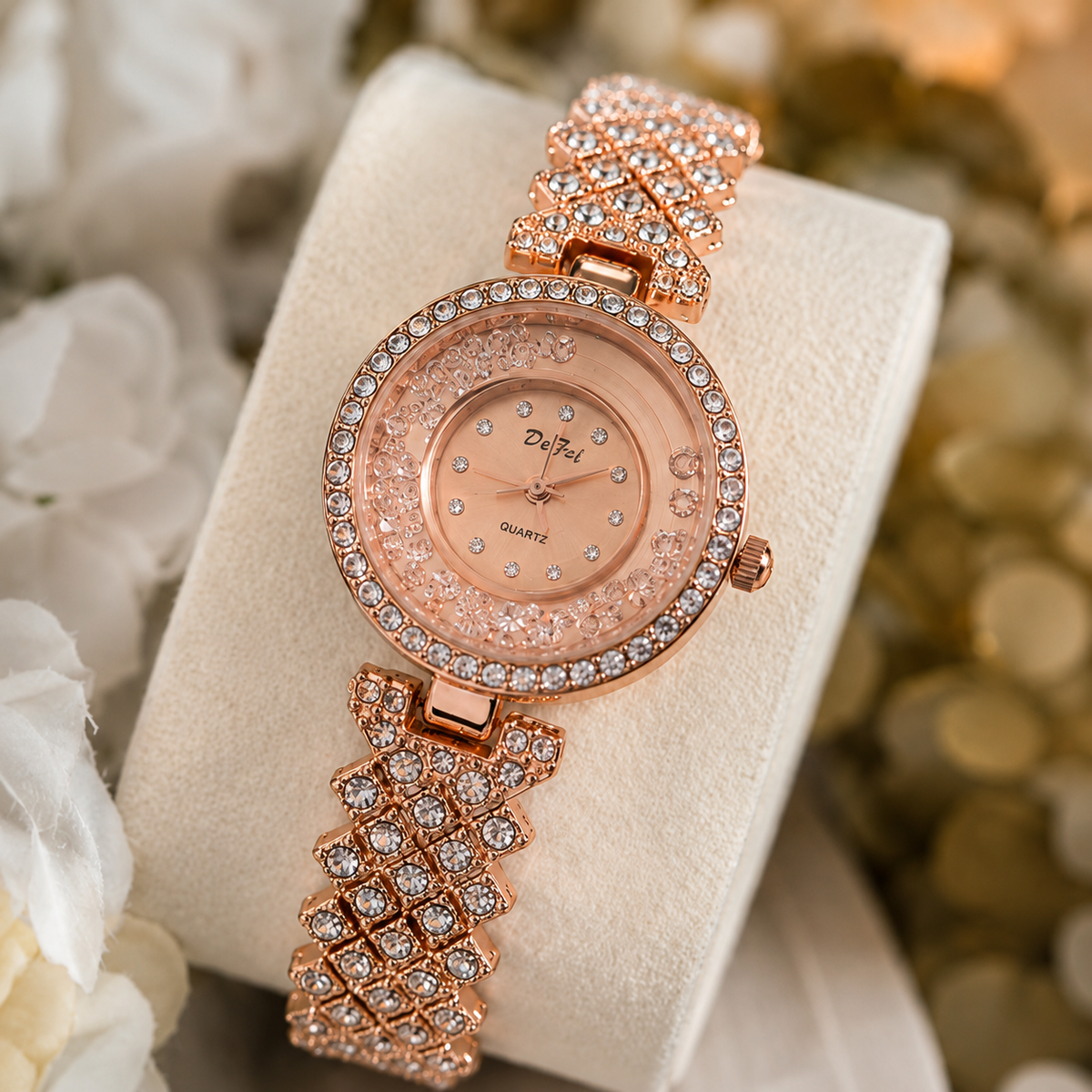 Vilante Rose Gold Watch