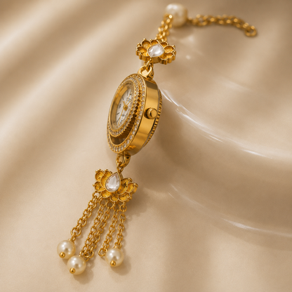 Vilante Floral Pearl Watch