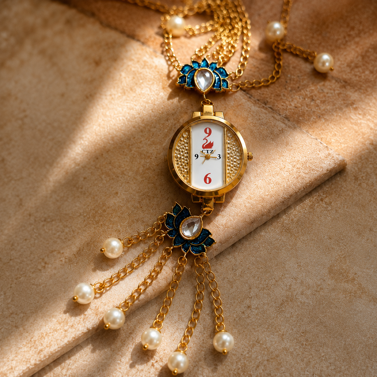 Vilante Lotus Pendant Watch