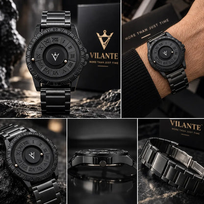 VILANTE Orbis Collection – Magnetic Ball Edition (Roman Dial)